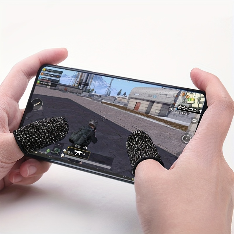 4pcs Touch Screen Thumbs Finger Sleeve Set